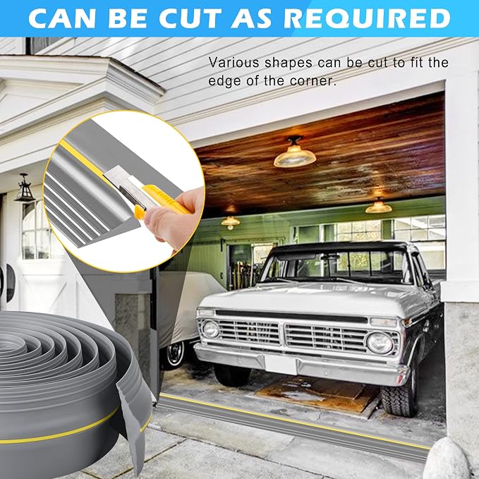 20Ft Universal Garage Door Bottom Threshold Seal Strip - Image 6
