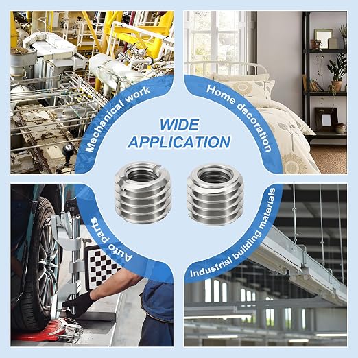 10Pcs Thread Adapter Sleeve Reducing Nut, M4 M to M2 F, 4mm Length | M4 x 0.7 - Image 5