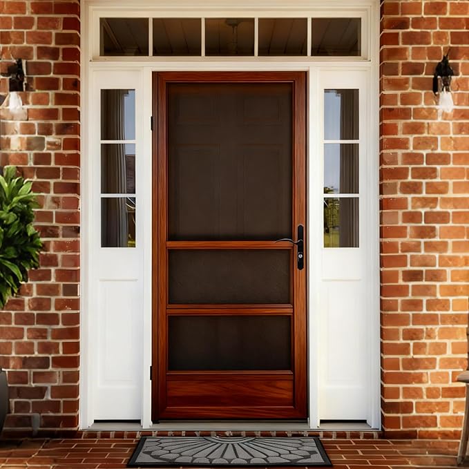 House Guard Oil Rubbed Bronze Storm Door Handle Set - Image 8