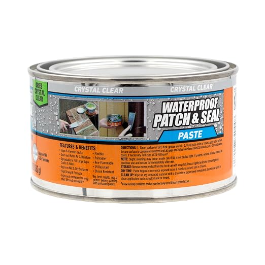 Gorilla Waterproof Patch & Seal Rubberized Sealant Paste, 12.8 oz Can | Stops - Image 9