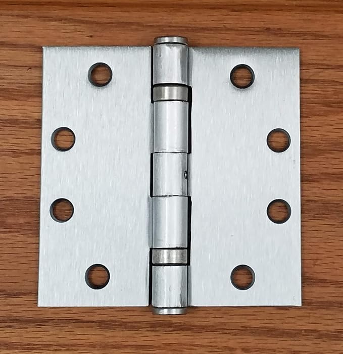 Hinge Outlet Square Ball Bearing Commercial Door Hinges, Heavy Duty Steel - Image 2