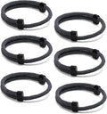 TempBeau Nautical Braided Rope Bracelets Set - 6 Pcs Adjustable Braided Cord Bracelet, Handmade Navy Marine String Bracelet with Metal Knot, Men Women Braided Bracelets Gifts