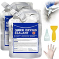 Concrete Crack Filler and Sealant, Quick Drying High Elasticity Cement Crack by WomensHighWaistPantiesSportsBra