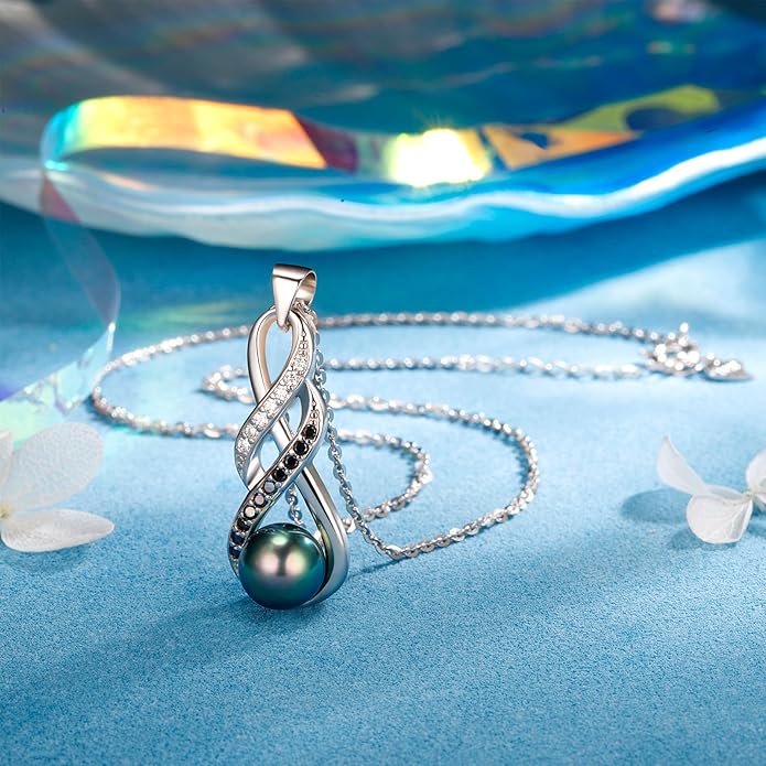 Birthday Gifts for Women Wife Pearl Necklace-Valentinees Gift for Her Grandma Mom on Christmas Day Mothers Day Wedding Gifts Anniversary