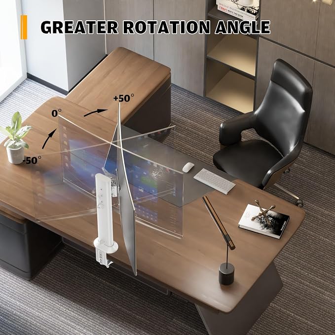 Hemudu Single Desk Monitor Arm Mount Stand Fit - Image 4