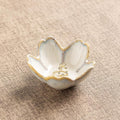 Floral Vanity Tray, Ceramic Jewelry Dish by Unknown