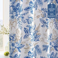 H.VERSAILTEX 100% Blackout Curtains 108 inch Length 2 Panels Vintage Floral by HVERSAILTEX