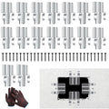 16 Pack Stainless Steel Drywall Patch Repair Clips, Heavy-Duty Wall Patch Clip by EverytingforYou