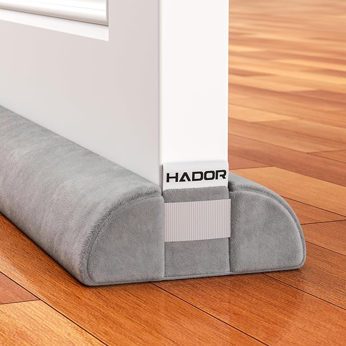 HADOR Door Draft Stopper for Bottom of Door, 32 Inch Under Draft Air Noise by HADOR