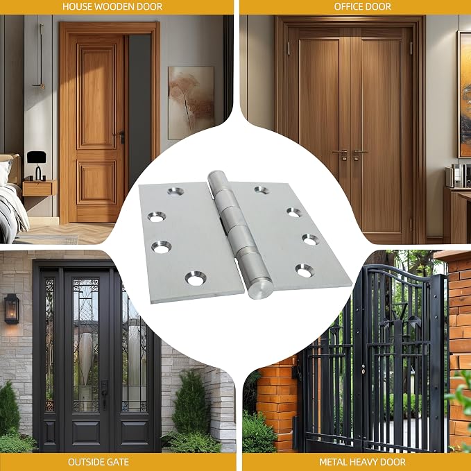 4.5 inch X 4.5 inch Heavy Duty Commercial Door Hinge | - Image 7