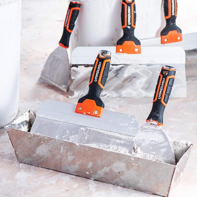 VANQUISH 8 Inch Stainless Steel Drywall Taping Knife Scraper - Image 4