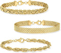 Ross-Simons Jewelry Set: 3 Link Bracelets