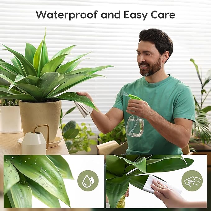 Velener Artificial Agave Plant Set, 18 Inch, Faux Aesthetic Plants - Image 5