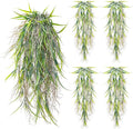 4Pcs Fake Hanging Fern Plants for Outdoors, UV Resistant Artificial Ferns by dallisten