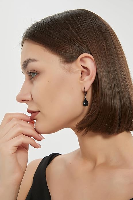 14K Gold Earring Cross Waterdrop Butterfly Heart Knot Earrings for Women Gold Silver Cross Leverback Drop Gold Silver Teardrop Hoop Dangle Earring White Gold Dangle Drop Earring