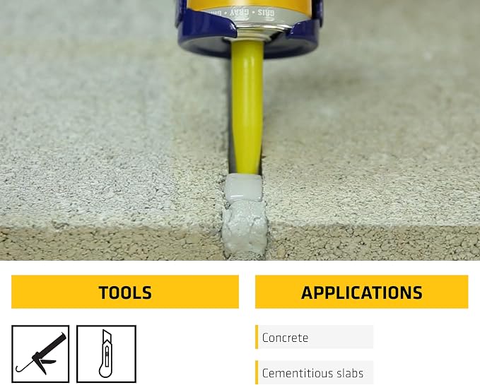 SIKA Sikaflex Self-Leveling Sealant, Fast Curing, - Image 6