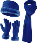 boxed-gifts Women's Warm Fleece Winter - Women's Hat and Glove Set + Hats Gloves Scarves for Women