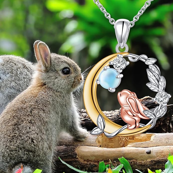 FLYOW 925 Sterling Silver Cute Animal Jewelry Hummingbird/Butterfly/Wolf/Corgi/Cat/Snake/Spider/Bat/Penguin/Bear/Opossum/Frog/Guinea Pig for Women Mother Friend Animal Lovers