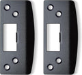 Oversized Strike Plates 2 Pack, Heavy Duty Version, Matte Black | Extra Large by MOSECYOU