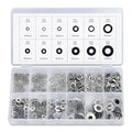 NEIKO 50400A Stainless Steel Lock and Flat Washer Assortment | 350 Piece Set | by NeikoTools