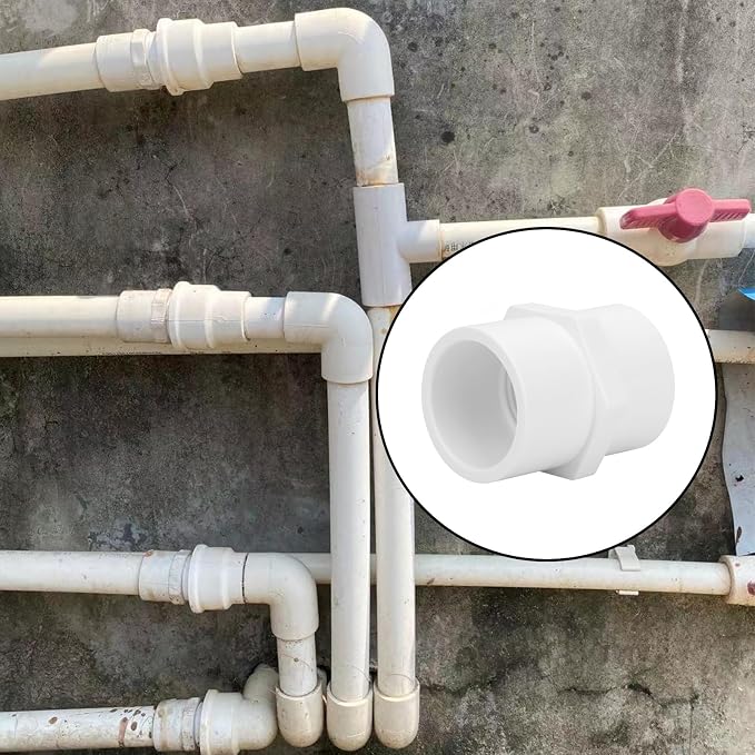 10Pack 3/4 Inch PVC Female Thread Adapter Pipe Fittings Furniture Grade SCH40 - Image 7