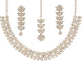 Touchstone Indian wedding jewelry set gold traditional necklaces for women statement rhinestone sets hollywood glamour style crystal stone bridal costume golden necklace