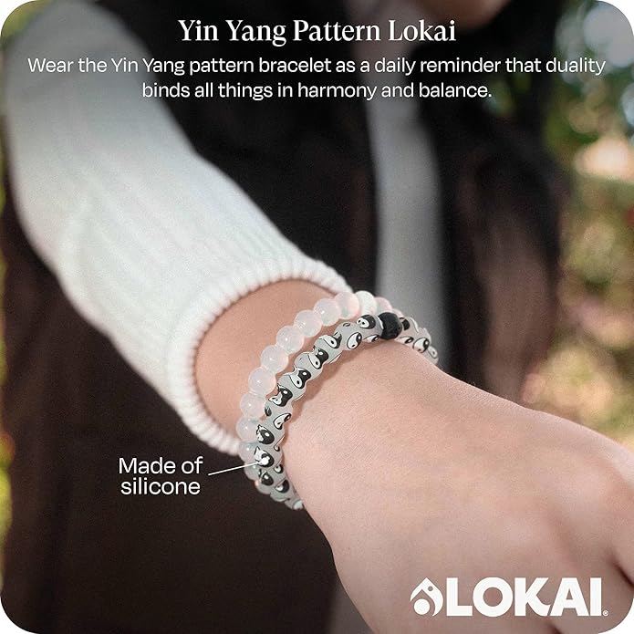 Lokai Bead Bracelets - Colorful Boho Beaded Healing Bracelets for Women & Men - Unique Meaningful Gift For Women & Men For Christmas, Stocking Stuffers