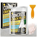 Concrete Crack Filler, 3.3 LB High Elasticity Cement Crack Filler, Flexible by Meuvcol