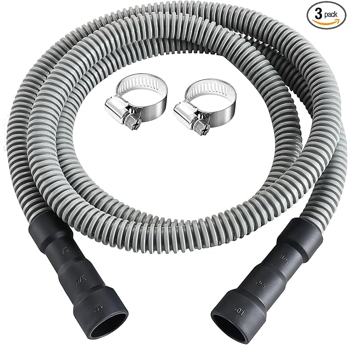 Elyfree 6 FT Dishwasher Drain Hose, Flexible Dishwasher Discharge Hose by Elyfree-Qualityisourlife