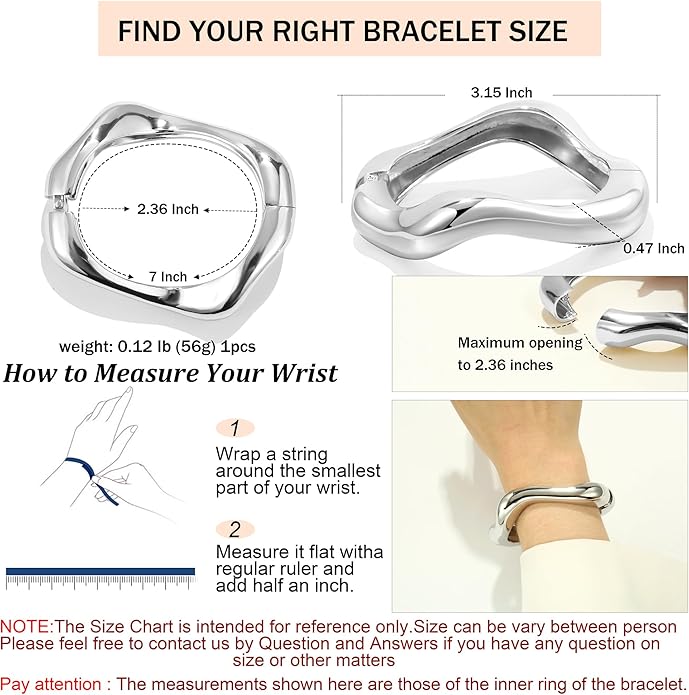 2Pcs Bangle Bracelets for Women Gold Arm Cuff 14k Gold Plated Chunky Gold Bangle Set Hinged Cuff Bracelets Trendy Arm Cuff Jewelry for Women