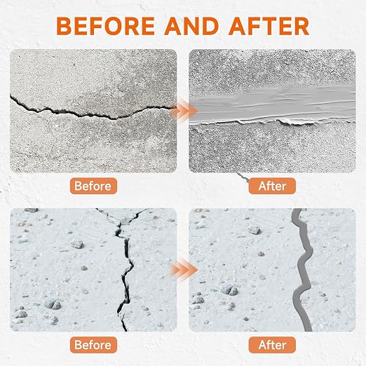 Concrete Crack Filler, Heavy-Duty Cement Crack Filler, Self Leveling Concrete - Image 5