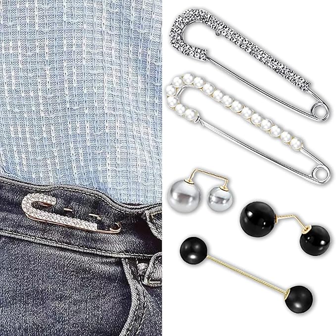 Fashion Pearl Brooch, Sweater Shawl Pearl Pin, Elegant and Fashionable, Enhance your Temperament, Suitable for a Variety of Occasions to Wear