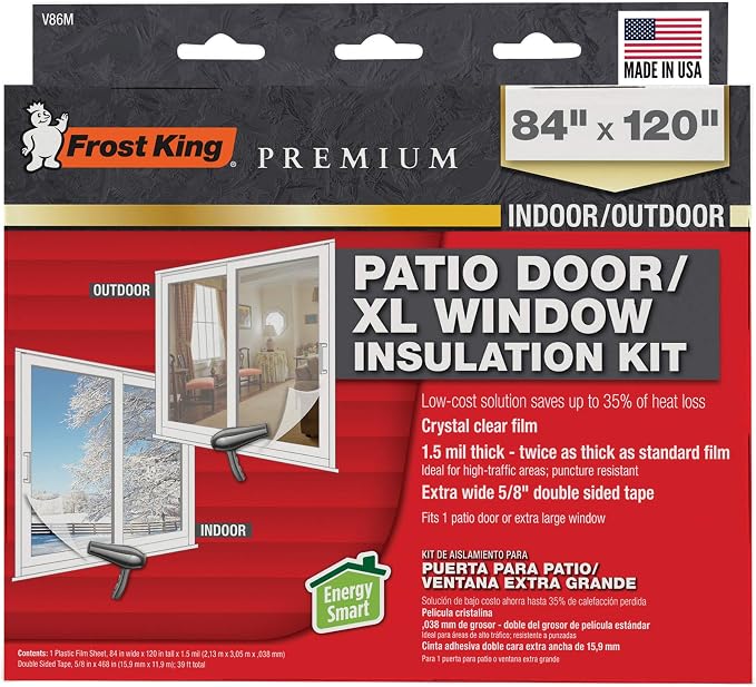 Frost King V86M Heavy Duty Patio Door Shrink Kit - Image 2