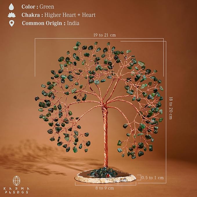Crystal Tree of Life for Home, Wall Decor to Bring Money & Good Luck, Handmade - Image 3