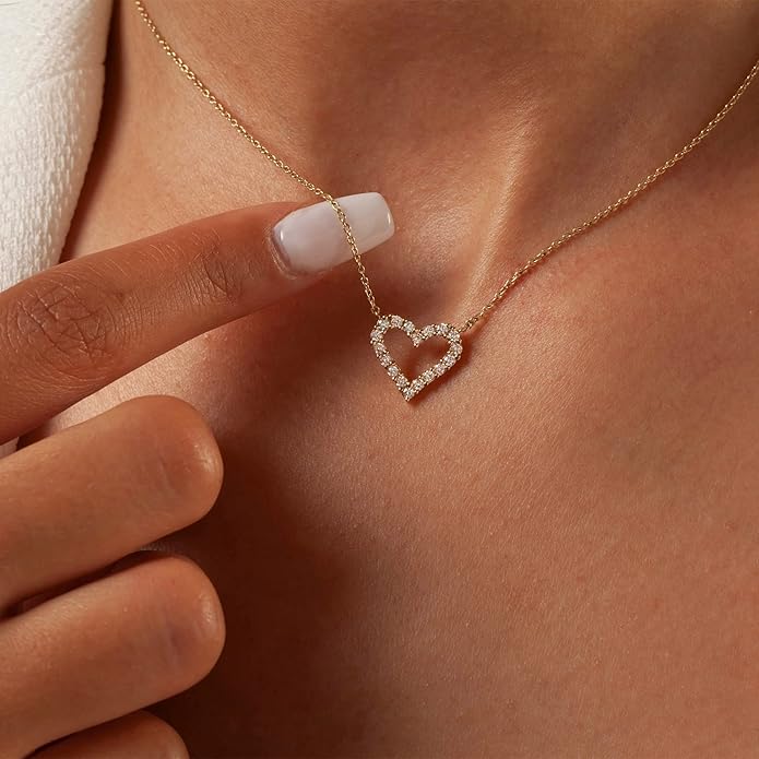 14K Gold Plated Dainty Pendant Butterfly Bead Boot Bee Baseball Flower Compass Airplane Heart Hummingbird Tree Necklace Simple Jewelry Gift for Women