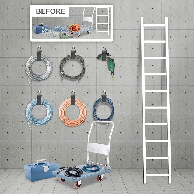 ZTSXLLIM Extension Cord Holder Organizer, Garage Organization and Storage | 4 - Image 3