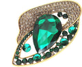 Brooch Pins for Women Girls Fashion Flower Crystal Rhinestone Pearl Jewelry