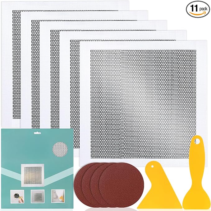 5Pcs Drywall Repair Kit Large Hole, 12 x 12in Self-Adhesive Drywall Patch | by Sulataya