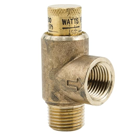 Watts 0371271 530C 1/2" Poppet Style Adjustable Relief Valve by WATTS
