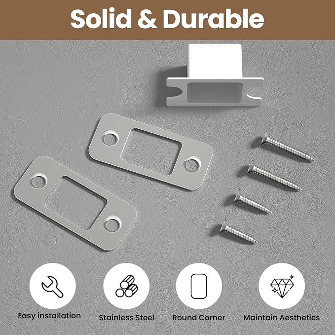 Deadbolt Strike Plate Door Backplate - Image 7