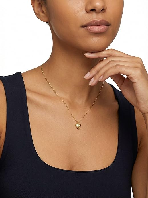 Heart Pendant Necklace for Women, Dainty Cute Pendant Necklaces Women's Trendy Simple Jewelry Gifts for Valentines