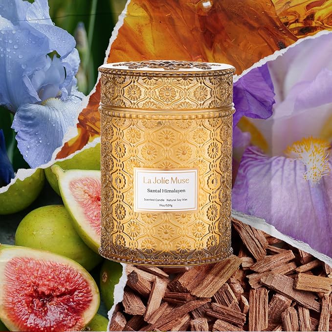 LA JOLIE MUSE Santal Himalayen Scented Candles - Image 2