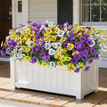 Alupssuc 48 Bundles Artificial Flowers UV Resistant by Alupssuc