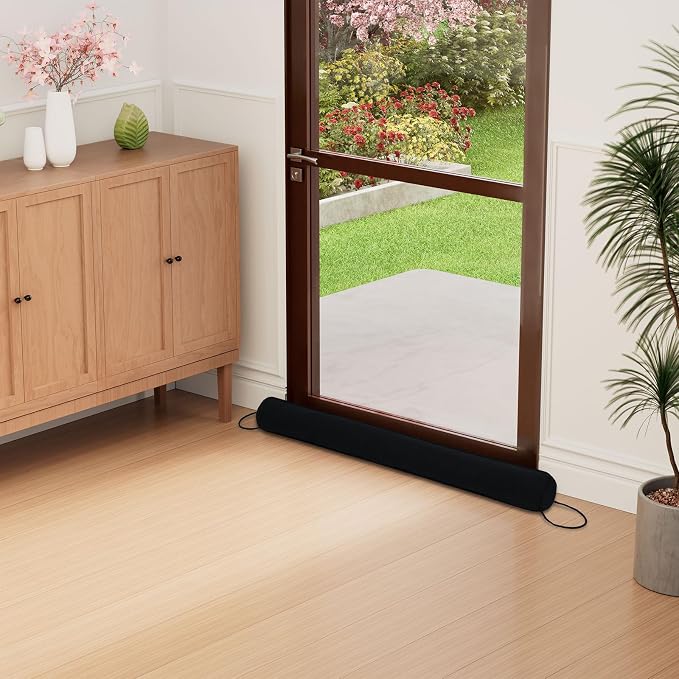 34 Inch Door Draft Stopper, Blocks Hot Cold Air - Image 2