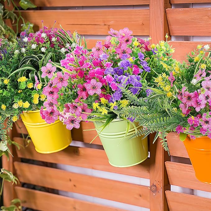 LELEE 24 Bundles Artificial Flowers - Image 4