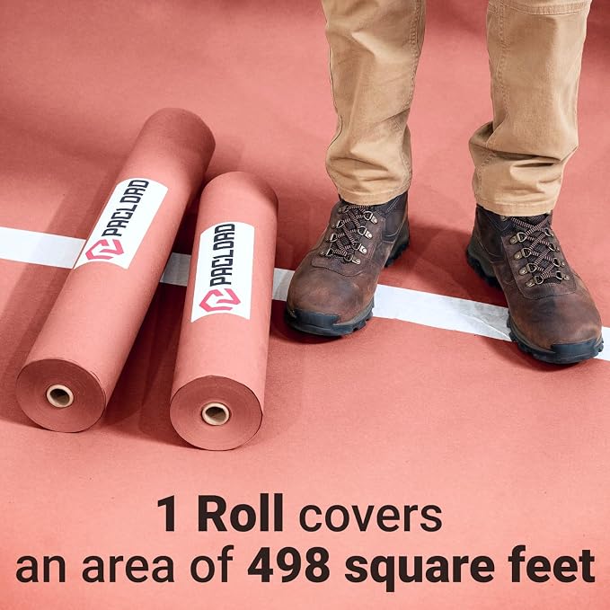 Floor Protection Paper 36" x 166' Red Rosin Paper Roll, Made in USA - Image 6
