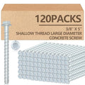 Tandefio 120 Pack 3/8 x 5 Concrete Anchors and Screw Kits Galvanized | Large by Tandefio