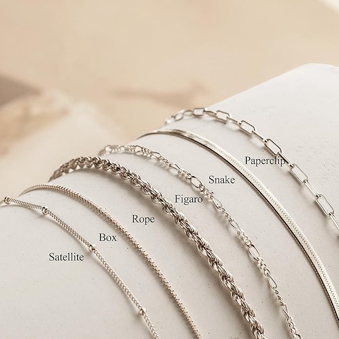 DEARMAY Gold Bracelets for Women Waterproof, 14K Gold Plated Jewelry Sets Trendy Thin Dainty Stackable Cuban Link Paperclip Chain Bracelet Pack Fashion Accessories Gifts for Womens