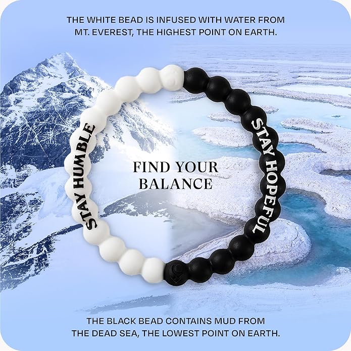 Lokai Bead Bracelets - Colorful Boho Beaded Healing Bracelets for Women & Men - Unique Meaningful Gift For Women & Men For Christmas, Stocking Stuffers