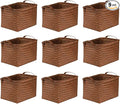 BROWNLILY Handwoven Clothes Basket Laundry Hampers Large Wicker Storage Baskets by BROWNLILY
